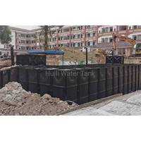 Vente flash : Réservoir de stockage d'eau souterrain GSC BDF, acier pressé, modulaire, sectionnel, conteneurs d'eau de pluie souterrains, prix des panneaux