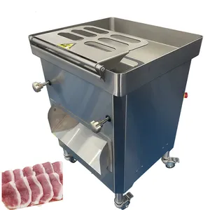 High Quality Fresh Meat Shredding and Dicing Machine Commercial Chicken Breast Beef Bacon Slicing and Shredding Machine