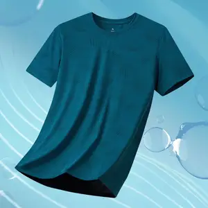 Spedizione gratuita t-shirt da uomo estate coppia di seta di ghiaccio con stampa a maniche corte Speed 2024 a secco