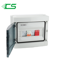 Kotak Kombiner PV Surya IP65 2 String 2 in 1 Out 1000V DC Kotak Sambungan Array untuk Sistem Tenaga Surya CE RoHS