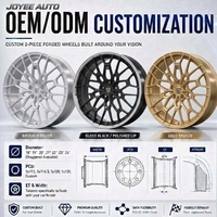 1 pièce, jante en alliage plaqué or forgé, 19, 20, 21, 22, 24 pouces, 5x112, 5x114.3, 5x130 PCD pour BMW, Mercedes, Alfa Romeo MiTo, Giulia