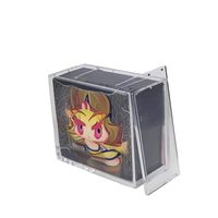 Boîte de présentation magnétique transparente en acrylique Meijie GOELDE, boîte de protection en acrylique ETB pour Elite Trainer Box