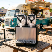 Nouvelle machine à glace pilée compacte 6L haute productivité, pour glace en flocons, Bingsu et crème de neige, pour petites commerces