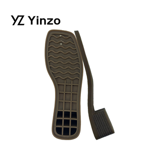 Sol Sepatu Wanita Hak Tinggi Sedang, Sol Luar <span class=keywords><strong>TPR</strong></span> Bentuk Persegi Mewah, Anti Selip - Product Image 3