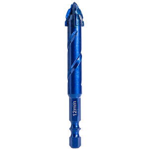 Fuxin Sharp Tooth <b>Drill</b> <b>Bit</b> 12mm Hex Shank For Ceramic <b>Tile</b> And Red Brick Drilling Home Use - Product Image 1