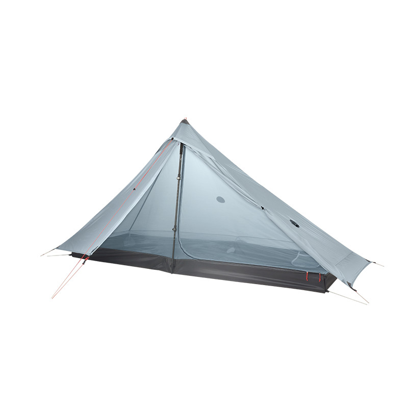 3F GEAR Lanshan 1 Pro Outdoor Camping Tent 1 Person 3-4 Season Hiking Portable Professional 20D Nylon Ultralight Rodless Tent