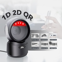 Escáner de Código de Barras Manos Libres JR Serie T27, Plataforma con Conexión Bluetooth 5.0, Lector de Pantalla, Papel y QR, Dispositivo para Contador de Boletos y Terminal