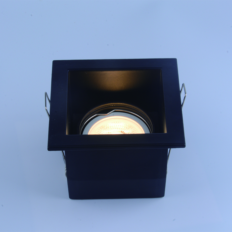 MR1 6 Fixture Recessed Downlights Frame Adjustable GU10 Spotlight