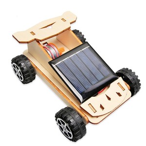 ชุดประกอบรถไม้พลังงานแสงอาทิตย์ OKYN-V223 ของเล่นวิทยาศาสตร์ STEM สำหรับการทดลองและการศึกษา เหมาะสำหรับโครงการแข่งขัน STEM ของโรงเรียน - Product Image 4