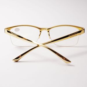 Venta al por mayor de <span class=keywords><strong>gafas</strong></span> de lectura de alta calidad Oro plata <span class=keywords><strong>gafas</strong></span> de <span class=keywords><strong>presbicia</strong></span> para hombres y mujeres - Product Image 6