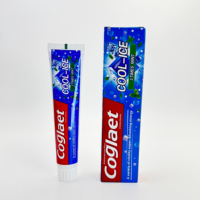 Vente en gros de dentifrice Coglaet Cool-ice 100g, soin apaisant des gencives, fraîcheur naturelle, blanchiment doux, soin buccal, dentifrice