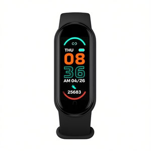 M6 บลูทูธสมาร์ทแบนด์การแจ้งเตือนการตรวจสอบอัตราการเต้นของหัวใจนาฬิกาสปอร์ตติดตามการออกกำลังกาย - Product Image 3