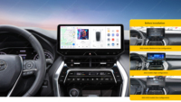 DUDUAUTO DUDU7 A7870 AKM7739 DSP TDA7808 Amplificador 8+256G Estéreo para Auto para Toyota Harrier Venza 2022-Presente XU80