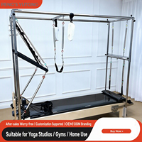 Máquina de Pilates Cadillac de Madera de Arce de Grado Profesional para Gimnasio, Equipo Completo con Programas