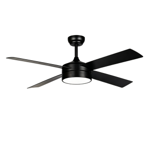 Ventilador de Techo LED de 52 Pulgadas con 4 Aspas, Control Remoto, Motor DC Silencioso, Perfil Bajo para Sala de Estar y Dormitorio Modernos - Product Image 2