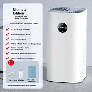 Purificateur d'air UV intelligent mural portable avec fonction d'élimination de la poussière et de la fumée, et d'aromathérapie pour animaux de compagnie et usage domestique - Product Image 3