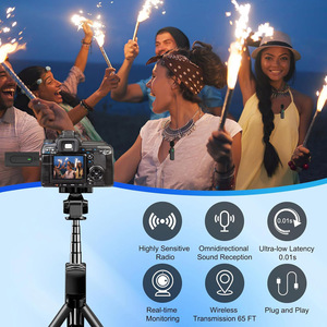 Cổ Áo Phong Cách Không Dây <span class=keywords><strong>Mic</strong></span> Cắm Chơi Mini Microphone Với Tiếng Ồn-Hủy Bỏ Tương Thích Với Điện Thoại <span class=keywords><strong>PC</strong></span> Máy Ảnh Máy Tính - Product Image 6