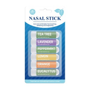 Bâtonnet nasal <span class=keywords><strong>BoomBoom</strong></span>, technologie Vapor Flow, sensation rafraîchissante, boost d'humeur naturel, huiles essentielles + inhalateur au menthol - Product Image 6