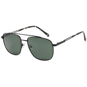 Gafas de Sol Ovaladas Estilo Piloto, Montura Metálica Completa, Lentes Polarizadas Marrones, Protección UV400, Unisex, para Exteriores - Product Image 5