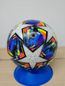 Ballon de football de haute qualité taille 5 en cuir PU, cousu à la machine, thermocollé, pour l'entraînement des adultes et les jeux en extérieur - Product Image 5