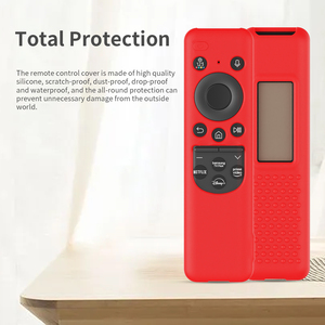 Housse de protection en <span class=keywords><strong>silicone</strong></span> pour télécommande vocale solaire rechargeable <span class=keywords><strong>Samsung</strong></span> BN59-01432A, nouvelle <span class=keywords><strong>coque</strong></span> en <span class=keywords><strong>silicone</strong></span> - Product Image 4