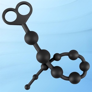 Tapón <span class=keywords><strong>Anal</strong></span> Grande de Silicona Negra, Juguetes Sexuales, Masajeador de Próstata Masculino, Suave y Sin Costuras, Entrenador <span class=keywords><strong>Anal</strong></span> para Principiantes - Product Image 3