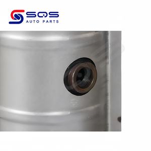 SQS, personalización de alta calidad, catalizador de Metal automático, convertidor catalítico de cerámica de nido de abeja, paquete Universal con Sensor de oxígeno - Product Image 4