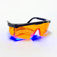 Lunettes de protection dentaire professionnelles Orange, anti-lumière bleue 460nm, UV400, pour blanchiment des dents et jeux vidéo, multi-usages