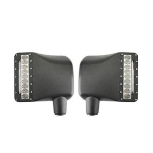 Parachoques delantero de acero resistente clásico con ganchos y revestimiento de polvo negro para <span class=keywords><strong>Jeep</strong></span> Wrangler 2007-2017 JK, accesorios para automóviles - Product Image 2