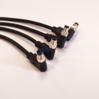 Capteur de connecteur étanche M8 personnalisé professionnel 3 broches 4 broches mâle et femelle prise d'aviation câble assemblage faisceau de câbles