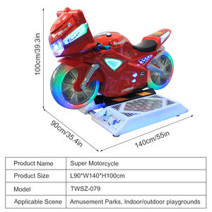 Simulateur de course d'arcade pour enfants Swing Machine <span class=keywords><strong>Moto</strong></span> <span class=keywords><strong>Auto</strong></span> Racing Garantie 1 an Langue anglaise - Product Image 4