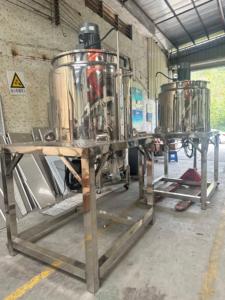 Mélangeur automatique d'homogénéisation d'acier inoxydable d'agitateur aérien de dispersion électrique 1000L pour des produits chimiques de mélange de poudre - Product Image 6