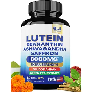 OEM Lutein Softgel Capsules Suppliers Vitamins Supplement Protect Eyes Retinal Protection Of Lutein Capsule