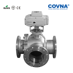 COVNA จัดส่งด่วน วาล์วควบคุมการไหลแบบอุตสาหกรรมไฟฟ้า 12V 4 ทาง สแตนเลส แบบเปิด-ปิด พร้อมมอเตอร์ไฟฟ้า - Product Image 6