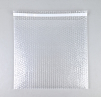 Enveloppes à bulles transparentes de l'usine de Qingdao, pochettes à bulles personnalisées avec bande adhésive pour l'emballage et l'expédition
