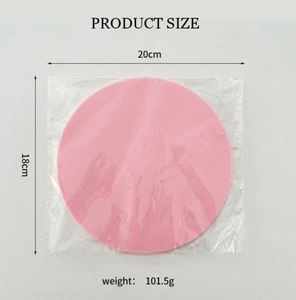 Custom Logo 10cm Diameter <b>Silicone</b> <b>Rubber</b> Coasters Soft Non-slip Heat Resistant Multi-color Cup Mat Pad for Drinks Coffee Beer - Product Image 3