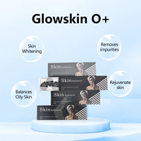 GlowSkin Black Kit Capsules de CO2 Rajeunissement de la peau Spa Nettoyage en profondeur Capsules d'oxygénation à bulles d'oxygène Co2 Pods