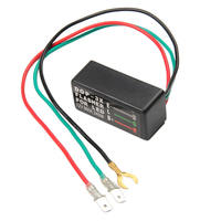Relé Intermitente LED para Motocicleta y Automóvil de 12 V, Resistente al Agua, Universal, DOP-3X, Intermitente LED, Luz de Señal de Giro