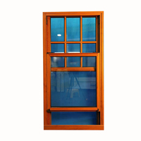 Ventanas de Aluminio con Doble Acristalamiento, Verticales, Correderas hacia Arriba, con Rejas de Seguridad