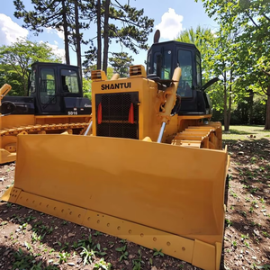 Vendita calda Bulldozer cinese di alta qualità usato Bulldozer Bull Dozer SHANTUI SD16 Crawler Bulldozer usato Crawler Dozer SD16 con Ripper - Product Image 1