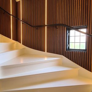 Pannelli Acustici in Legno LED 3D Decorativi di Qualità KASARO, Pannelli Fonoassorbenti Moderni per Casa e Hotel - Product Image 1
