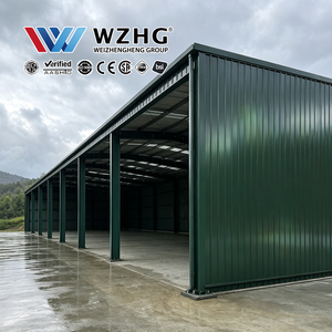 Edificio de Almacenamiento Industrial con Estructura de Acero Prefabricada Personalizada - Product Image 1