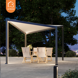 Popolare 4-Pole Freestanding giardino vele <span class=keywords><strong>da</strong></span> sole triangolo irregolare tetto in tessuto per Patio Pergola Gazebo padiglione <span class=keywords><strong>da</strong></span> piscina - Product Image 2