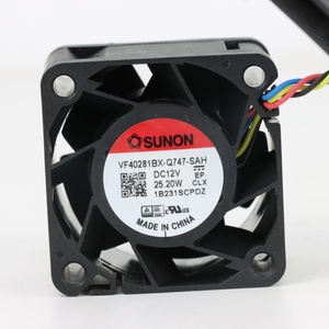 Ventilador Axial de Refrigeración SUNON VF40281BX-Q747-SAH 40x40x28mm 12VDC 25.2W con Rodamiento de Bolas para Gabinetes e Inversores, OEM/ODM - Product Image 1
