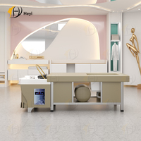 Fauteuil de Lavage des Cheveux Incliné pour Tête Spa Thaïlandais Salon, Lit de Massage Pédicure Électrique avec Stérilisateur à Circulation d'Eau