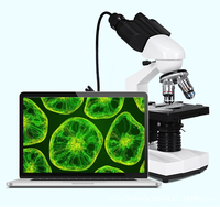 Binocular Biological Microscope for Laboratory Optical Microscope Educational Instrument 40X-1600X Magnification