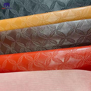 Muestra gratis tela <span class=keywords><strong>de</strong></span> cuero artificial barato imitación <span class=keywords><strong>de</strong></span> cuero sintético <span class=keywords><strong>de</strong></span> PVC para la decoración <span class=keywords><strong>de</strong></span> muebles para el hogar, tapicería <span class=keywords><strong>de</strong></span> coche - Product Image 6