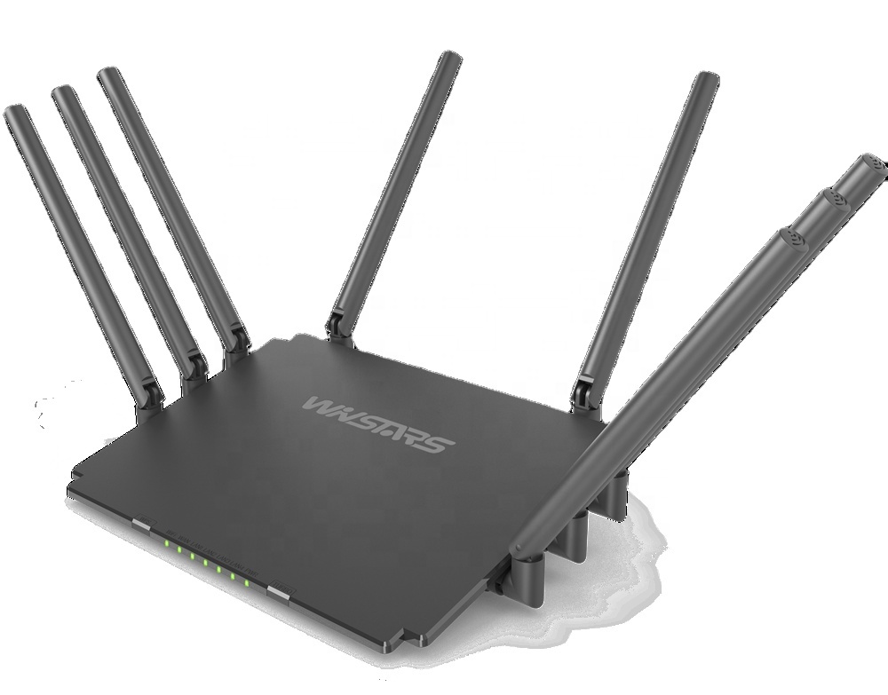 Módem inteligente inalámbrico de triple banda de alta potencia, enrutador Wifi Gigabit, 802.11AC, 4 LAN /1 WAN, 802.11ac, 1750mbps, gran oferta