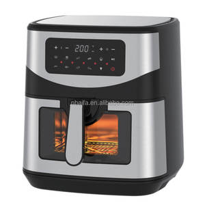 Aifa airfryers 1800W สไตล์ใหม่ 7.5L การไหลเวียนของร้อนอัตโนมัติสมาร์ทไฟฟ้าน้ํามันฟรีเครื่องทอดอากาศเตาอบสแตนเลส 9.5L - Product Image 6