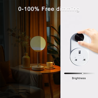 Bilihondim UK Matter Smart Home, variateur rotatif 1 canal, Plug and Play, sans fil, portée de contrôle 30m, multifonctionnel, garantie 1 an